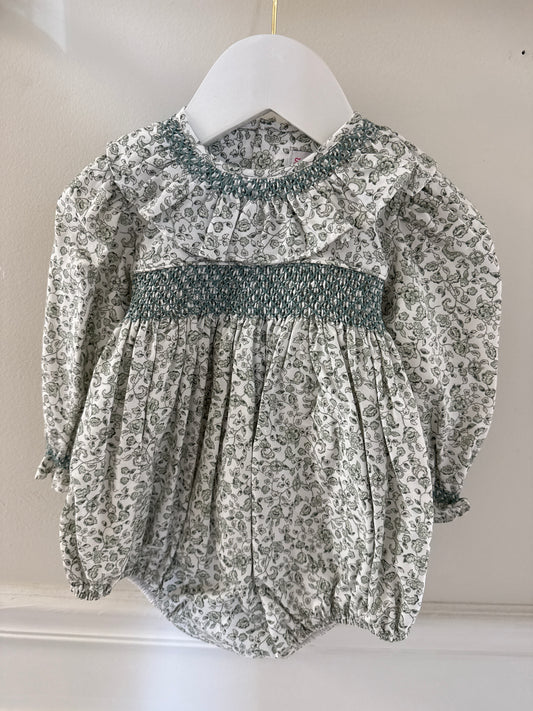 HEIRLOOM FLORAL BUBBLE - GREEN