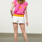 STAR KNIT TOP - PINK