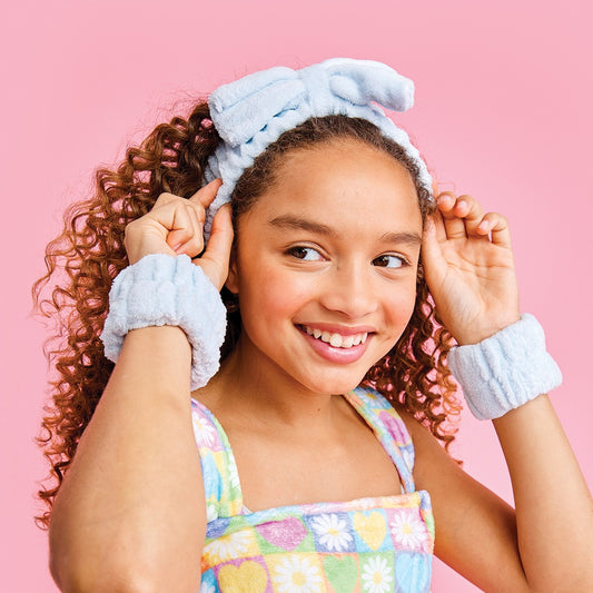 SPRINKLE SPA DAY HEADBAND AND CUFF SET