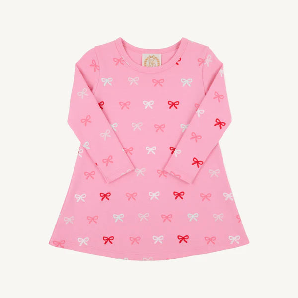 LS POLLY PLAY DRESS - BITTY BOWS