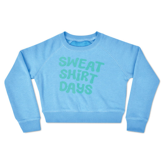 SWEATSHIRT DAYS CREW NECK - BLUE