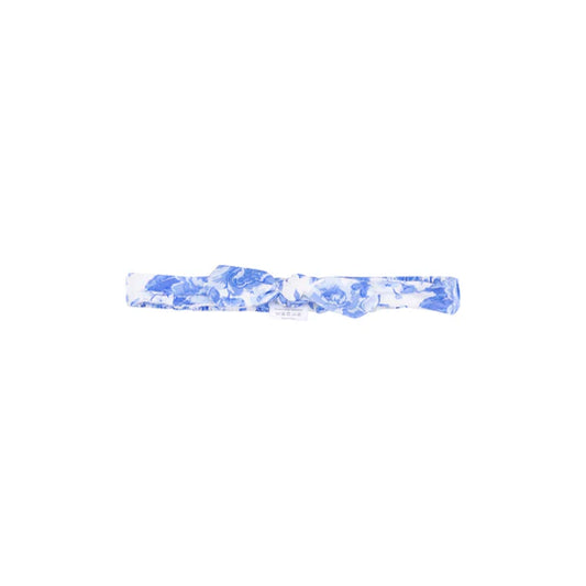 KNOT HEADBAND  - ROSES IN BLUE