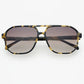 BILLIE AVIATOR SUNGLASSES - TORTOISE
