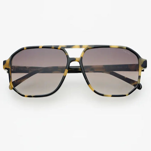 BILLIE AVIATOR SUNGLASSES - TORTOISE