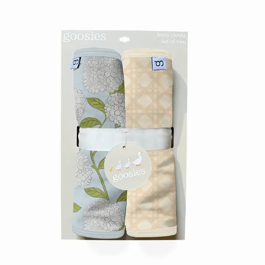 HYDRANGEAS BURP CLOTH SET