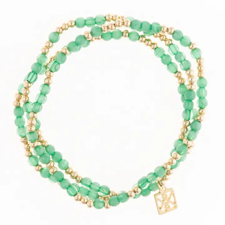 RACHEL BRACELET STACKS - ASSORTED COLORS