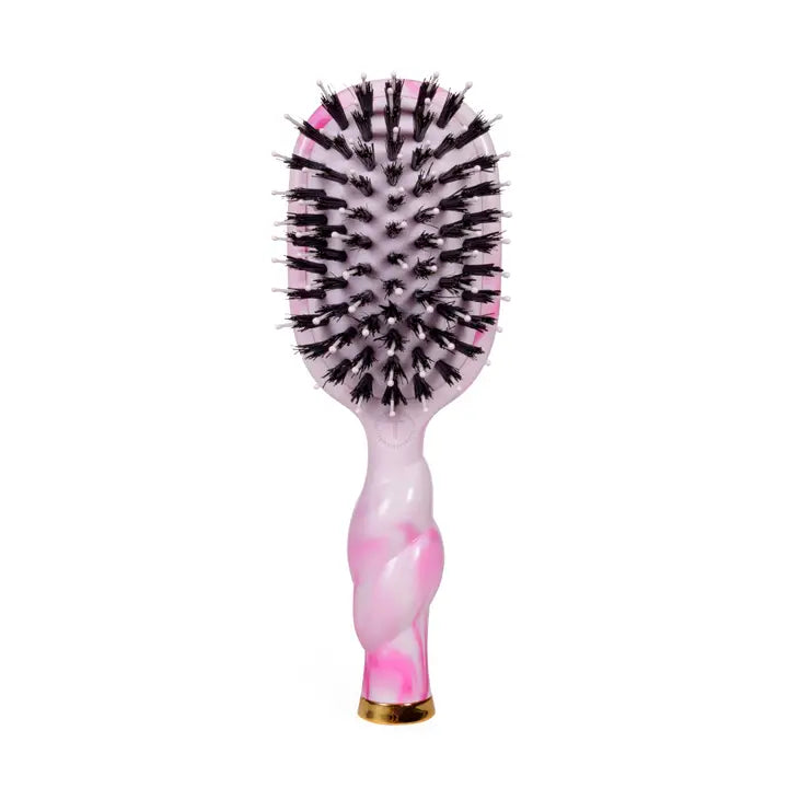 MINI BOAR BRISTLE HAIR BRUSH - ASSORTED