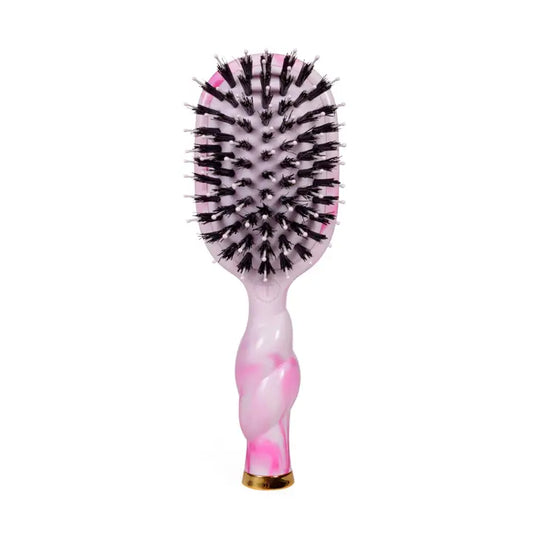 MINI BOAR BRISTLE HAIR BRUSH - ASSORTED
