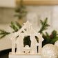 WOOD NATIVITY CHRISTMAS
