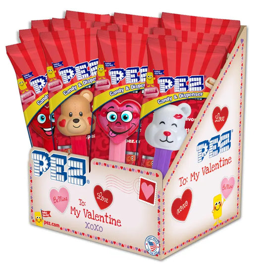 VALENTINE'S DAY PEZ CANDY