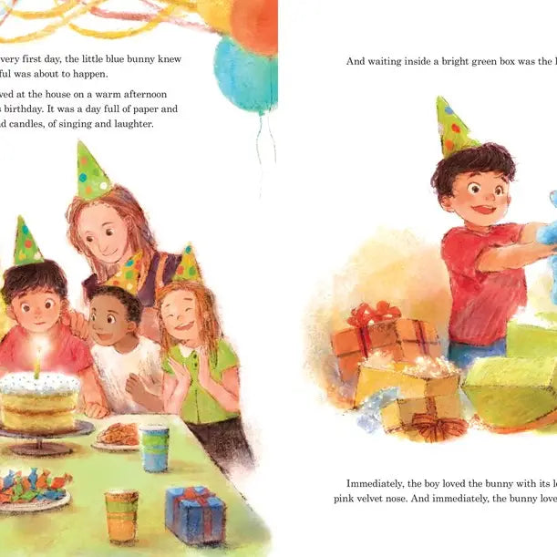 LITTLE BLUE BUNNY BOOK