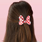 DISNEY MINNIE BOW FLAT HAIR CLIP - ASSORTED SIZES