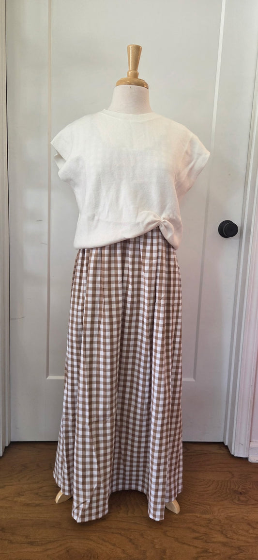 MIXED MEDIA DRESS - CREAM
