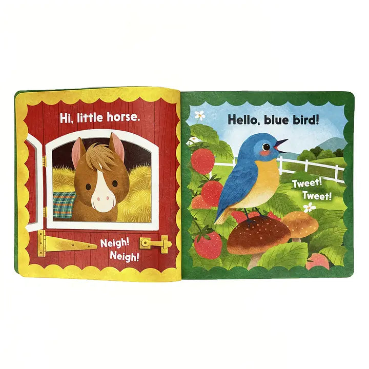 JOHN DEERE HELLO FARM BOOK