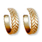 DELLA HOOPP EARRINGS - GOLD