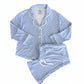 GIRLS TWO-PIECE FLARE LOUNGE SET - SNUGGLE SPOTS BLUE