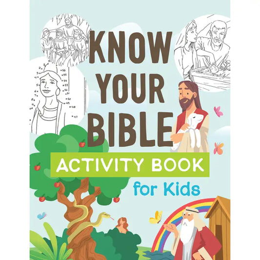 KNOW YOUR BIBLE ACTIVITY BOOK FOR KIDS