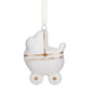 BABY'S FIRST CHRISTMAS ORNAMENT - BABY CARRIAGE