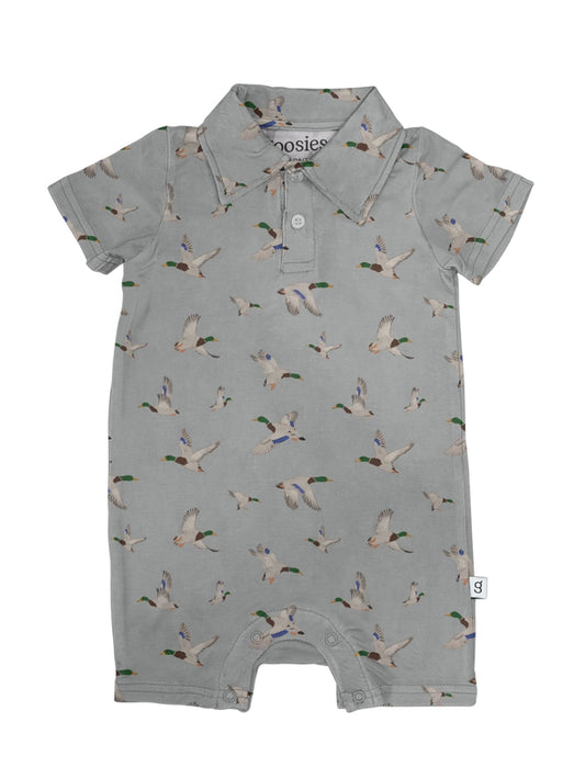 POLO ROMPER - MALLARDS