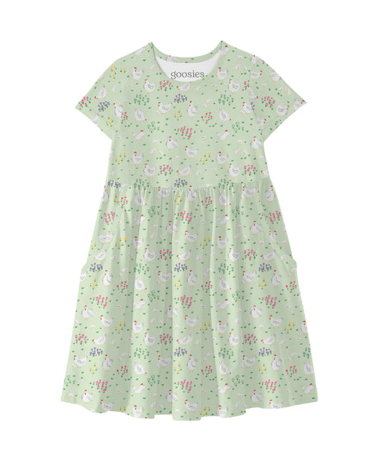 SS POCKET DRESS - SPRING CHICKENS