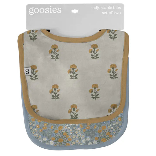 MARIGOLD BLOCK PRINT BIB SET