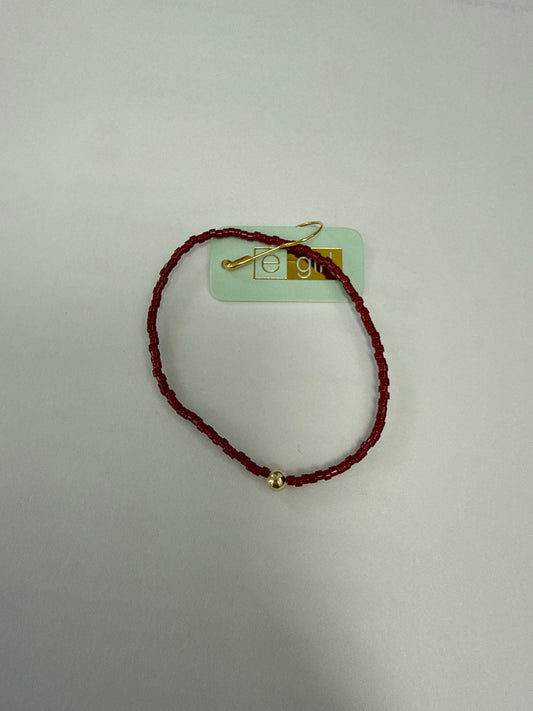 EGIRL GAMEDAY HOPE CLASSIC BRACELET  - MAROON