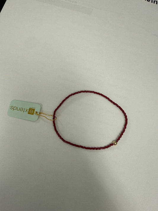 EXTENDS GANEDAY HOPE CLASSIC BRACELET - MAROON