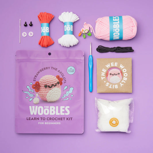 WOOBLES CROTCHET KITS - ASSORTED