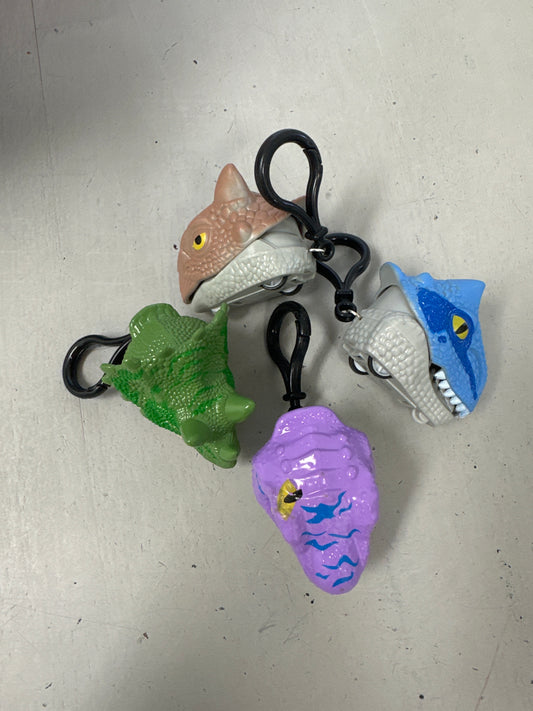 PULL-BACK CHOMPING DINOS - ASSORTED COLORS