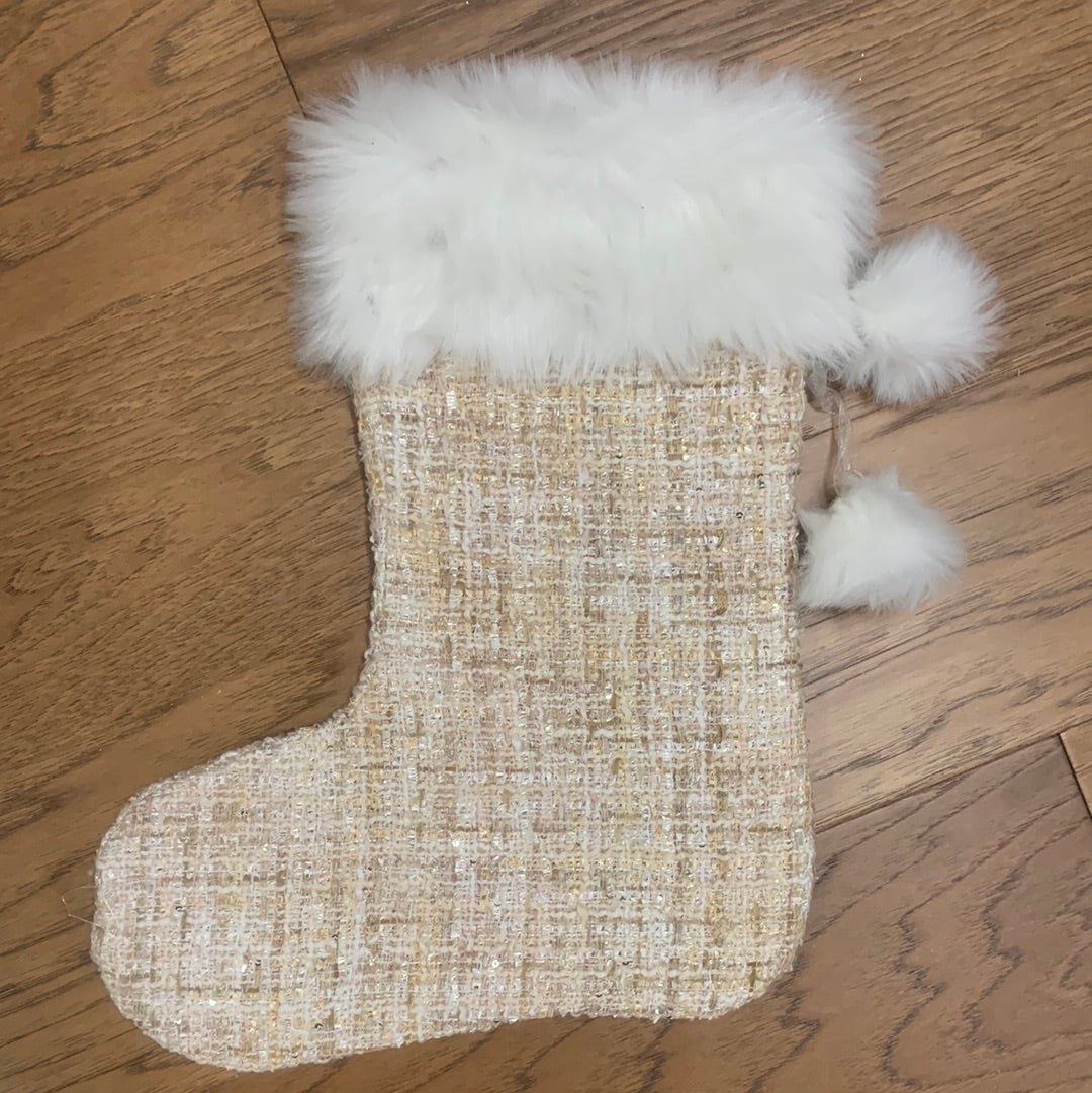 POLYESTER CHRISTMAS STOCKING