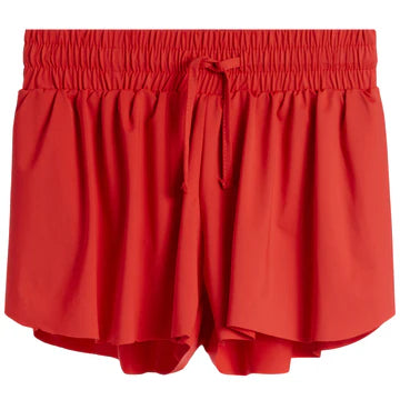FLYAWAY SHORT  - BURGUNDY