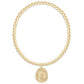 EXTENDS CLASSIC GOLD 3MM BRACELET - INSPIRE AMERICA GOLD DISC