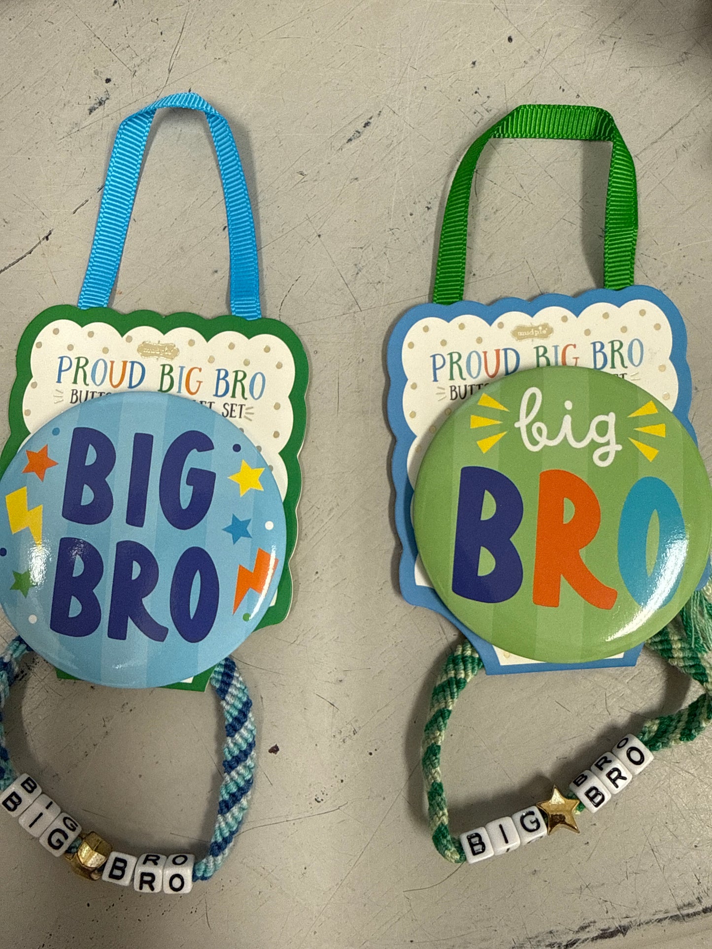 BIG BRO SIBLING BRACELET SET - ASSORTED