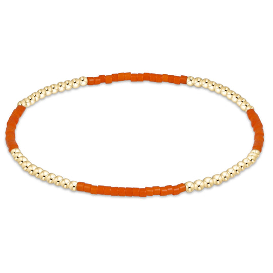GAMEDAY HOPE BLISSFUL BRACELET - BRIGHT ORANGE