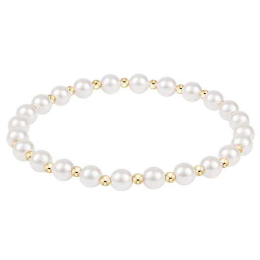 GRATEFUL PEARL 5MM BRACELET