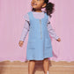 SADIE TOP - LILAC SPARKLE STRIPE