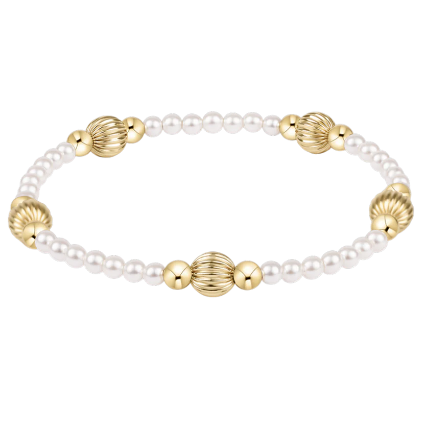 PURPOSE DIGNITY 6MM PEARL BRACELET