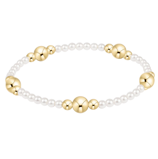 PURPOSE GOLD 6MM PEARL BRACELET
