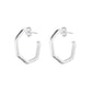 LURE HOOPS - BRUSHED SILVER