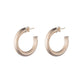 CLEO HOOPS - BRUSHED CHAMPAGNE