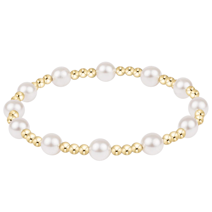 SINCERITY PEARL 6MM BRACELET