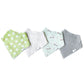 BANDANA BIB SETS - 4PK MORE OPTIONS AVAIL.