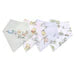 BANDANA BIB SETS - 4PK MORE OPTIONS AVAIL.