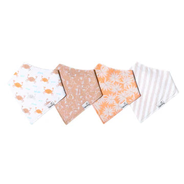 BANDANA BIB SETS - 4PK MORE OPTIONS AVAIL.