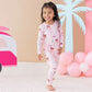 LONG SLEEVE PAJAMAS IN BARBIE BEACH