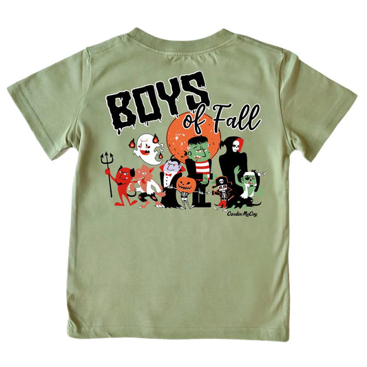 BOYS OF FALL TEE - LIGHT OLIVE