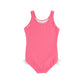 BRADENTON BEACH BATHING SUIT - ROSE/WORTH WHITE
