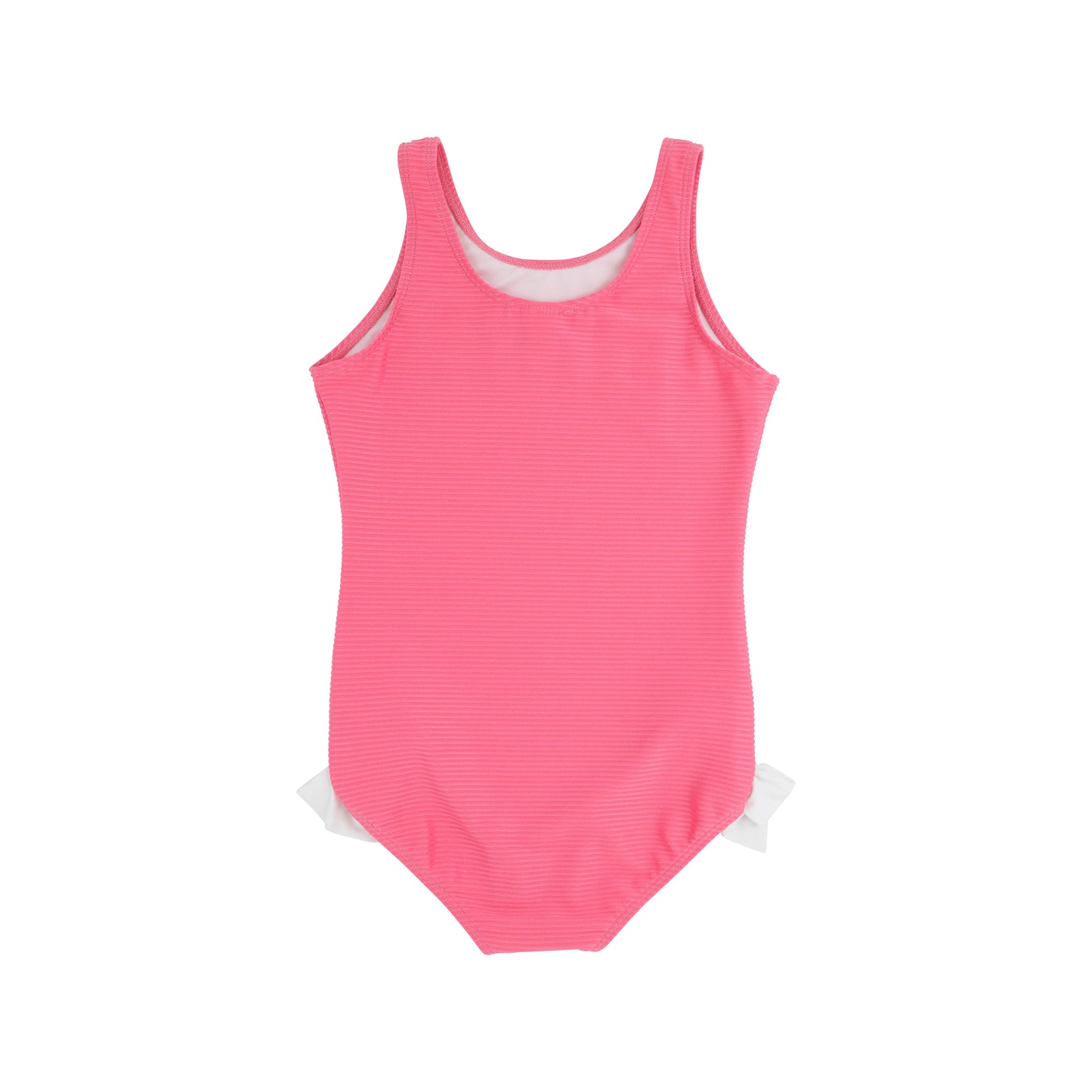 BRADENTON BEACH BATHING SUIT - ROSE/WORTH WHITE