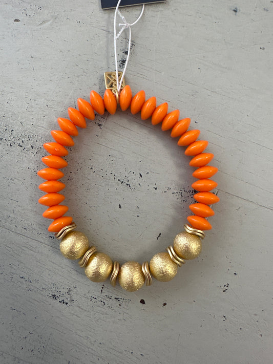 LUNA BRACELET PURPLE  & ORANGE