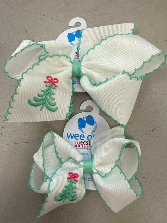 CHRISTMAS TREE MOONSTITCH BOW - ASSORTED SIZES